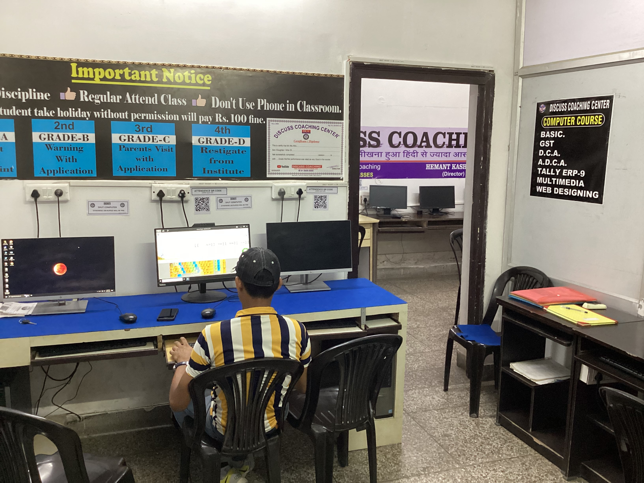 Discuss Coaching | 81-8400-8500 | Computer Institute